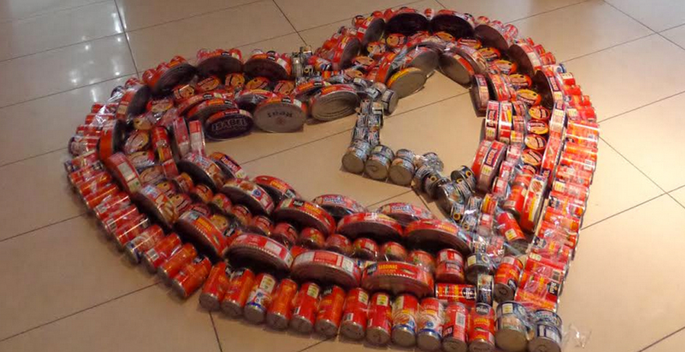 NIRSA dona más de 2000 latas de productos Real al Banco de Alimentos Diakonía