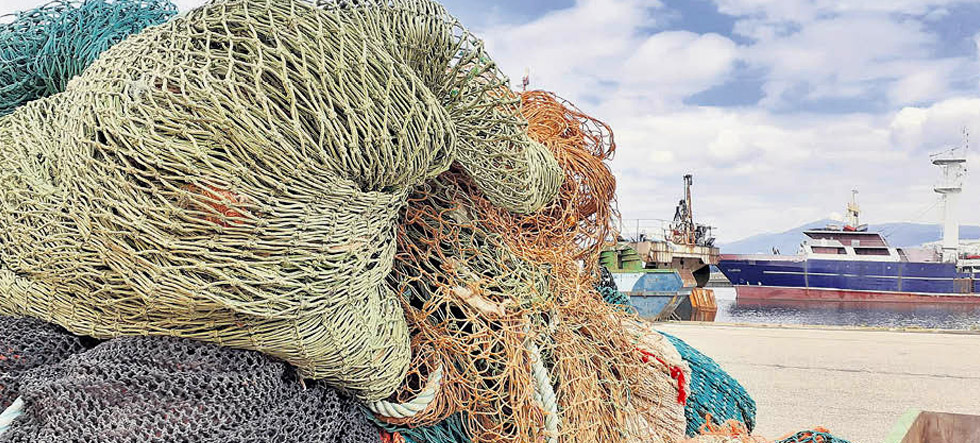 Lanzamiento del programa de reciclaje de redes de pesca en Manta